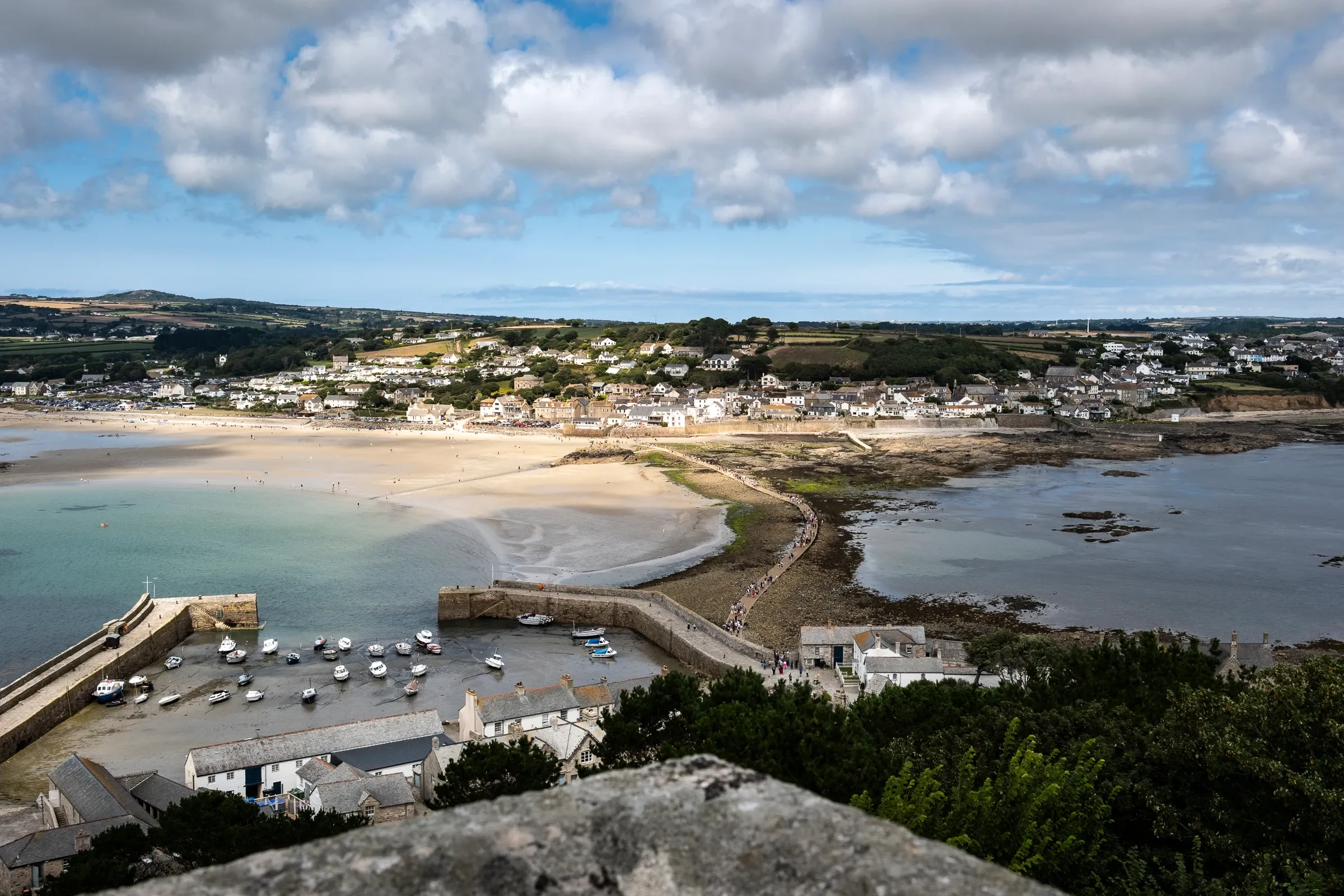 View over St. Michael's Mount
