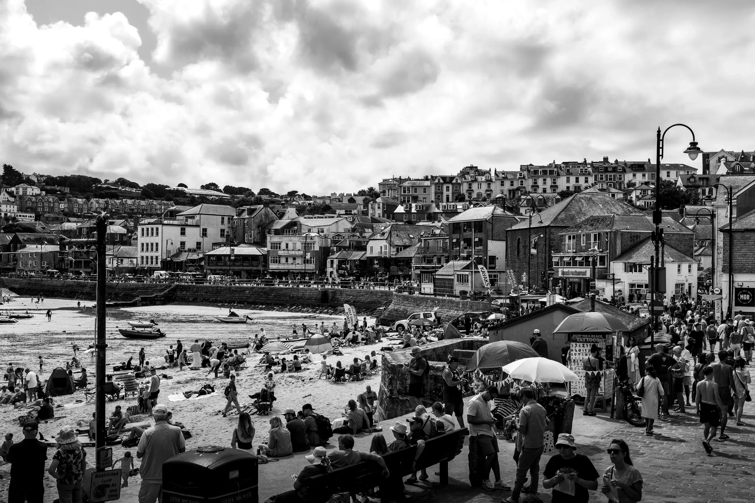 St Ives in summer