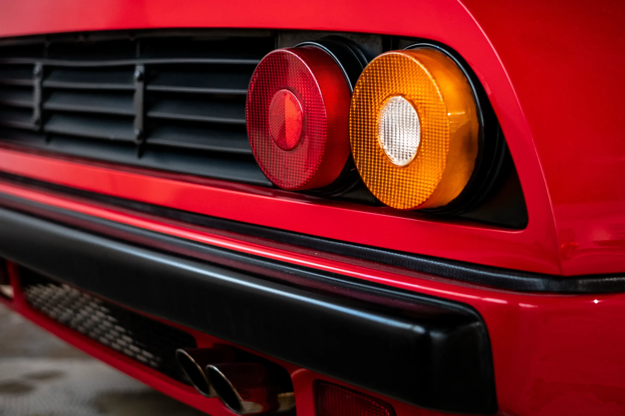 Italian red detail