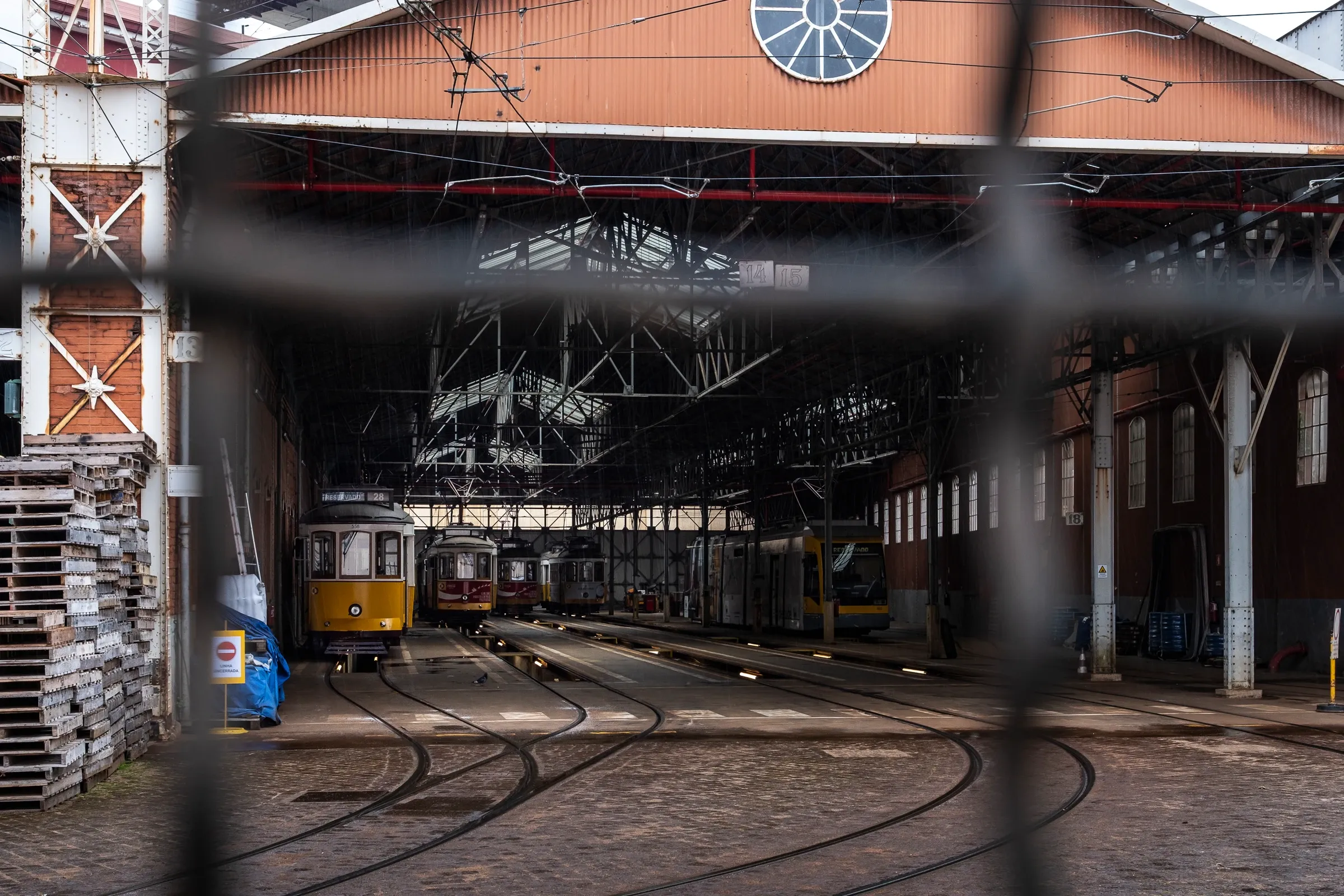 Lisbon tram depot